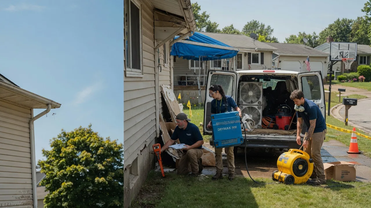 Ceiling Leak Cleanup in Pearl River, NY near me